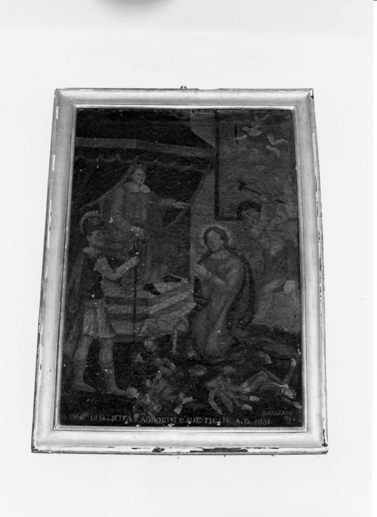 martirio di Santa Felicita e dei suoi sette figli (dipinto) - ambito irpino (sec. XIX)