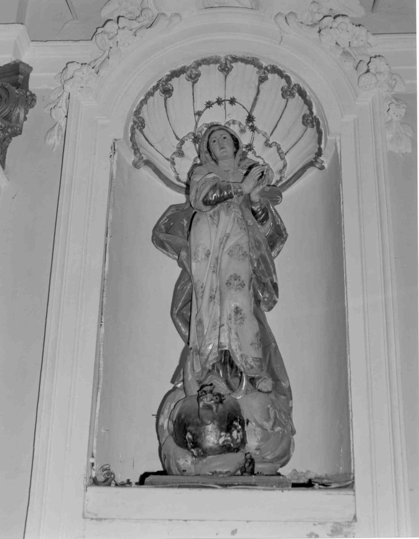 Madonna Immacolata (statua) - bottega campana (metà sec. XVIII)