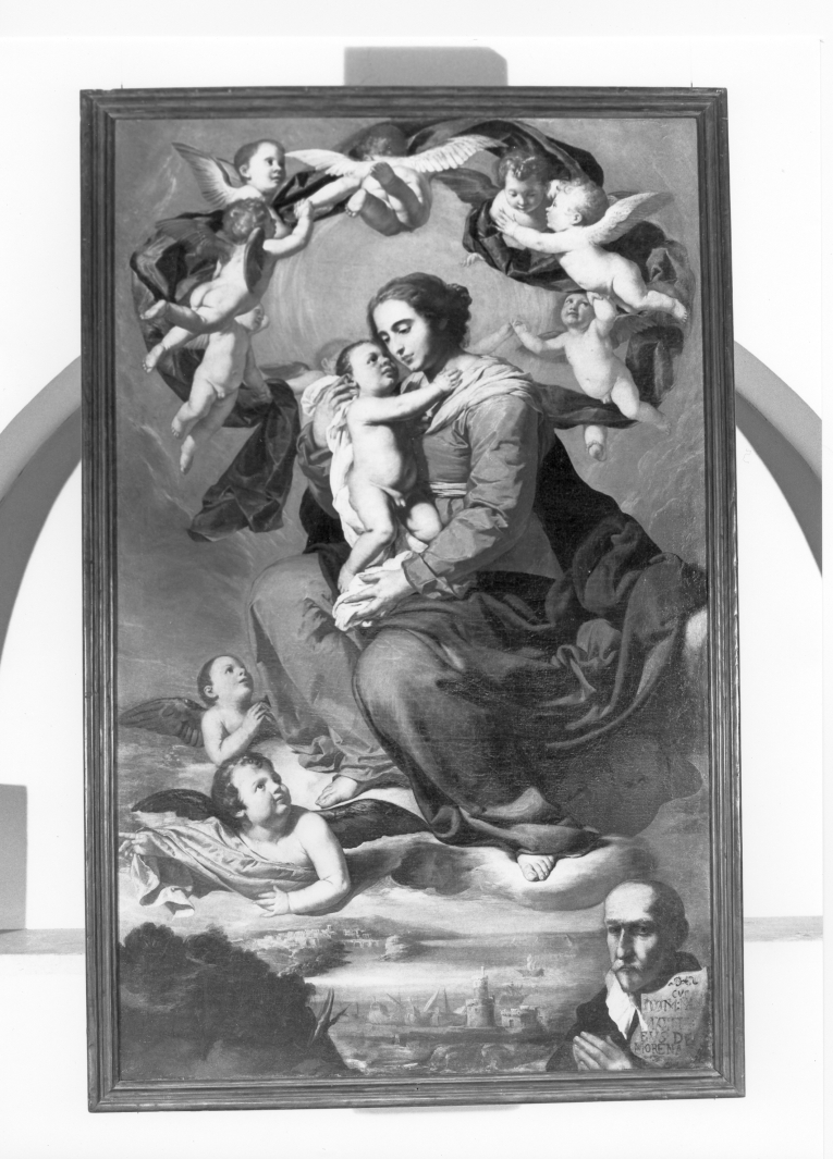 Madonna di Portosalvo (dipinto) di Guarino Francesco (prima metà sec. XVII)
