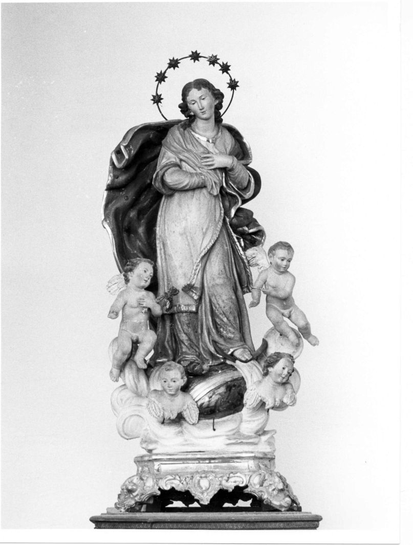 Madonna Assunta (statua) - bottega Italia meridionale (sec. XVIII)
