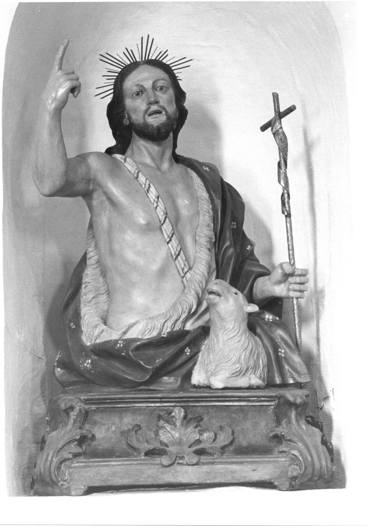San Giovanni Battista (scultura) - bottega Italia meridionale (sec. XVIII)