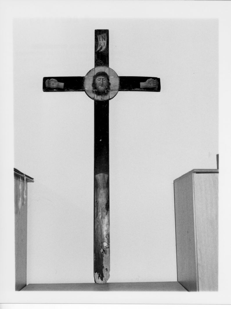 croce processionale, opera isolata - bottega campana (sec. XVIII)