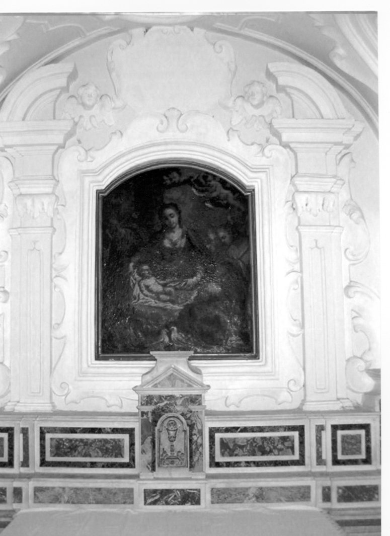 Madonna con Bambino (dipinto, opera isolata) - ambito Italia meridionale (seconda metà, seconda metà sec. XVIII, sec. XVIII)