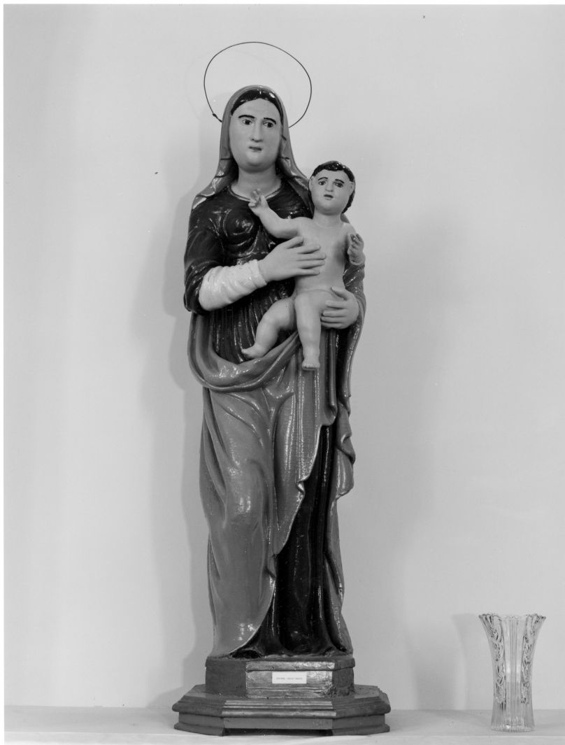 Madonna con Bambino (statua) - bottega campana (inizio sec. XX)