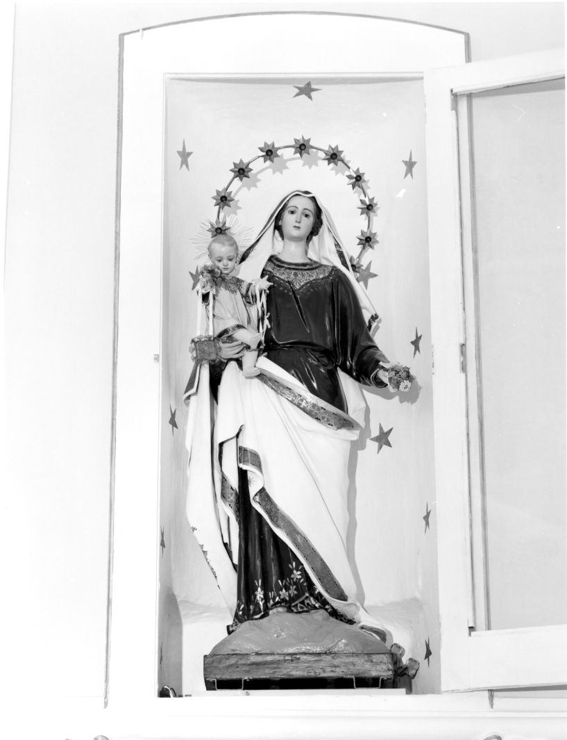 Madonna del Carmelo (statua) - bottega campana (inizio sec. XX)
