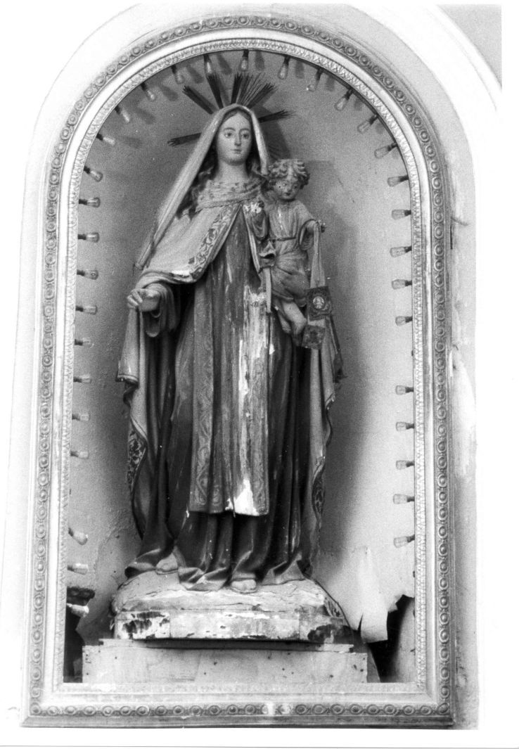 Madonna con Bambino (statua) - bottega Italia meridionale (fine sec. XIX)