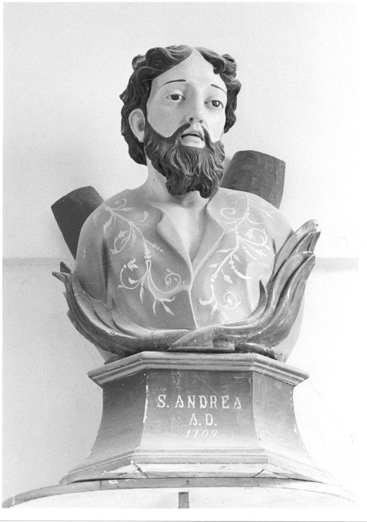 Sant'Andrea (scultura) - bottega Italia meridionale (sec. XVIII)