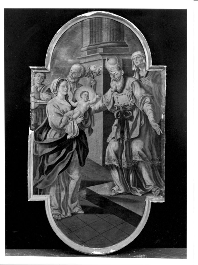 presentazione di Gesù al tempio (dipinto) - ambito napoletano (seconda metà sec. XVIII)