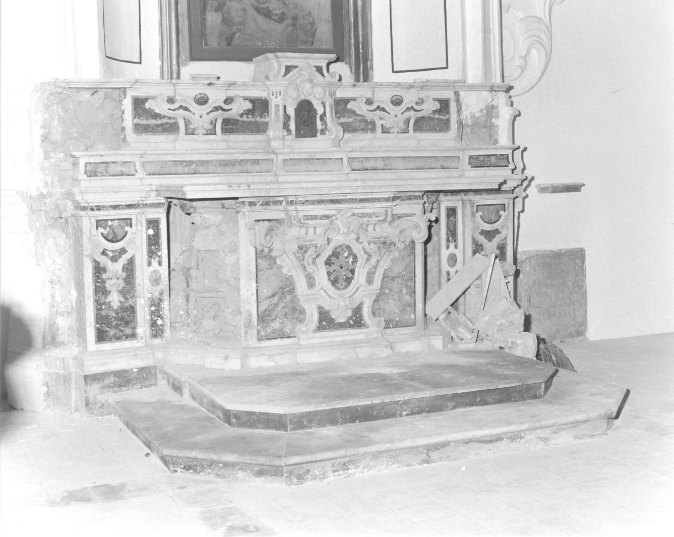 altare - bottega Italia meridionale (seconda metà sec. XVIII)