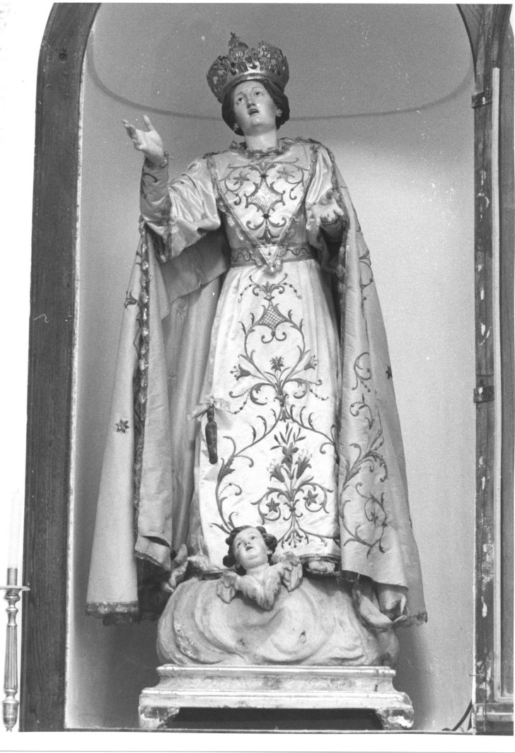 Madonna Assunta (manichino) - bottega Italia meridionale (sec. XIX)