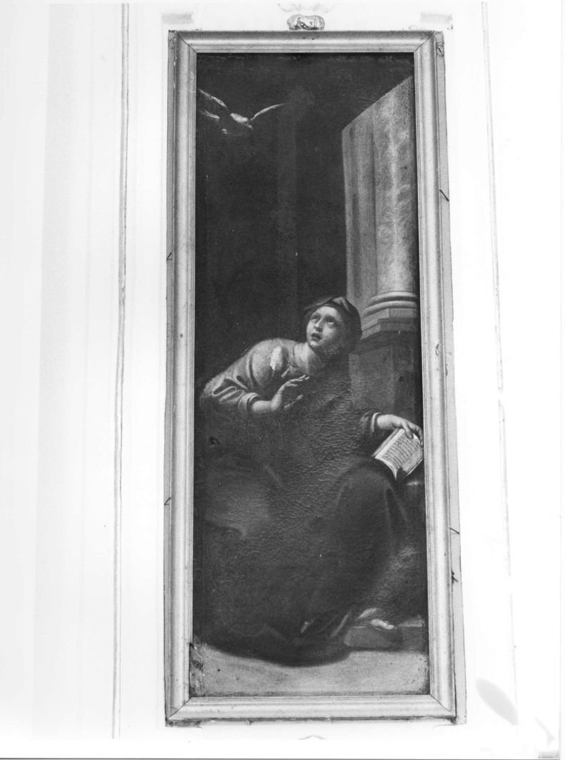 Madonna annunciata (dipinto) - ambito Italia meridionale (sec. XVII)