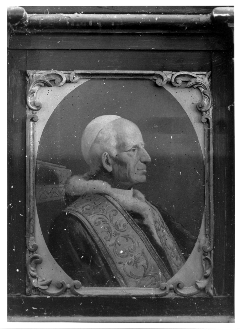 papa di Leone XIII (scomparto di polittico) - ambito campano (sec. XIX)