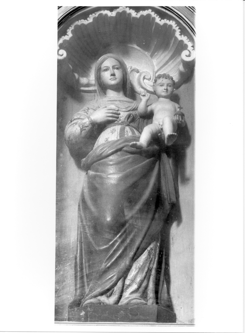 Madonna con Bambino (statua) - bottega campana (seconda metà sec. XVI)
