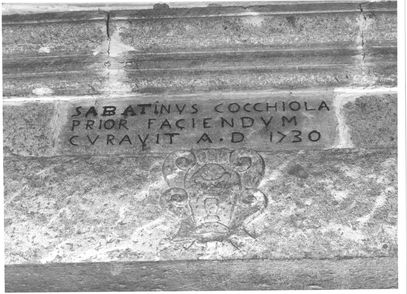 architrave - bottega Italia meridionale (sec. XVIII)