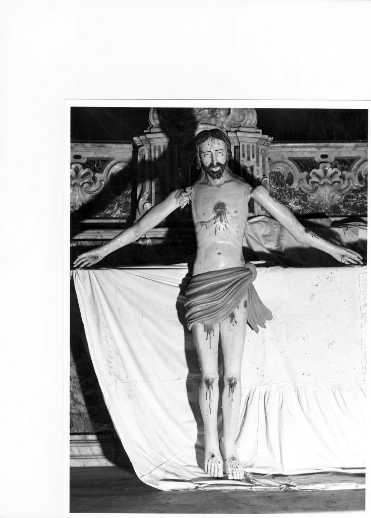 Cristo crocifisso (scultura) - bottega Italia meridionale (sec. XIX)