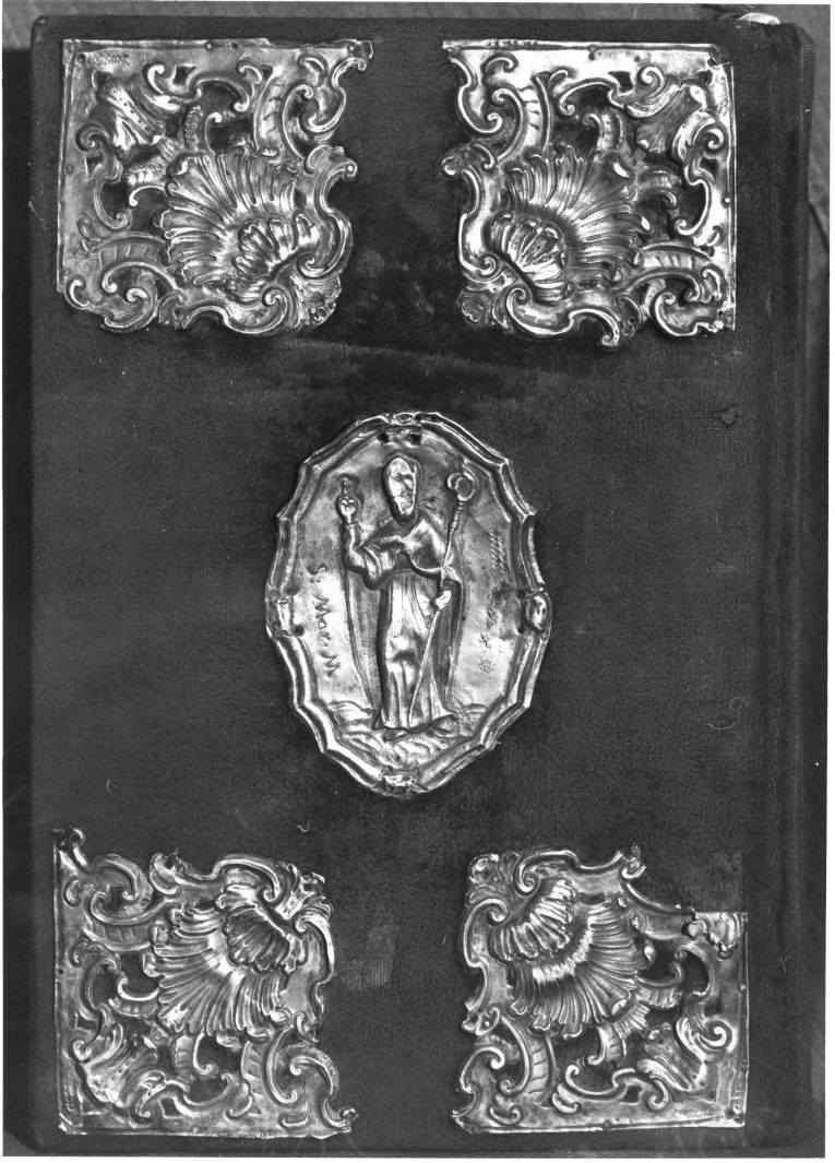 coperta di libro liturgico, coppia - bottega irpina (sec. XVIII)