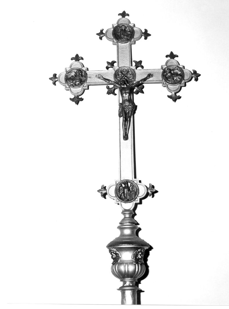 crocifisso - bottega campana (inizio sec. XX)