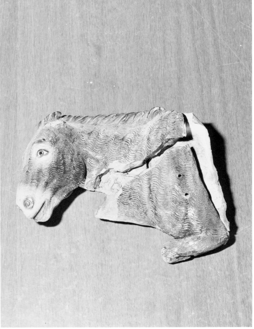 animali (statuetta di presepio) - bottega campana (sec. XVIII)