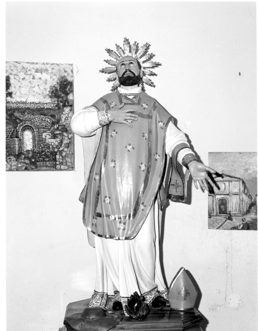 San Filippo Neri (statua) - bottega campana (sec. XIX)