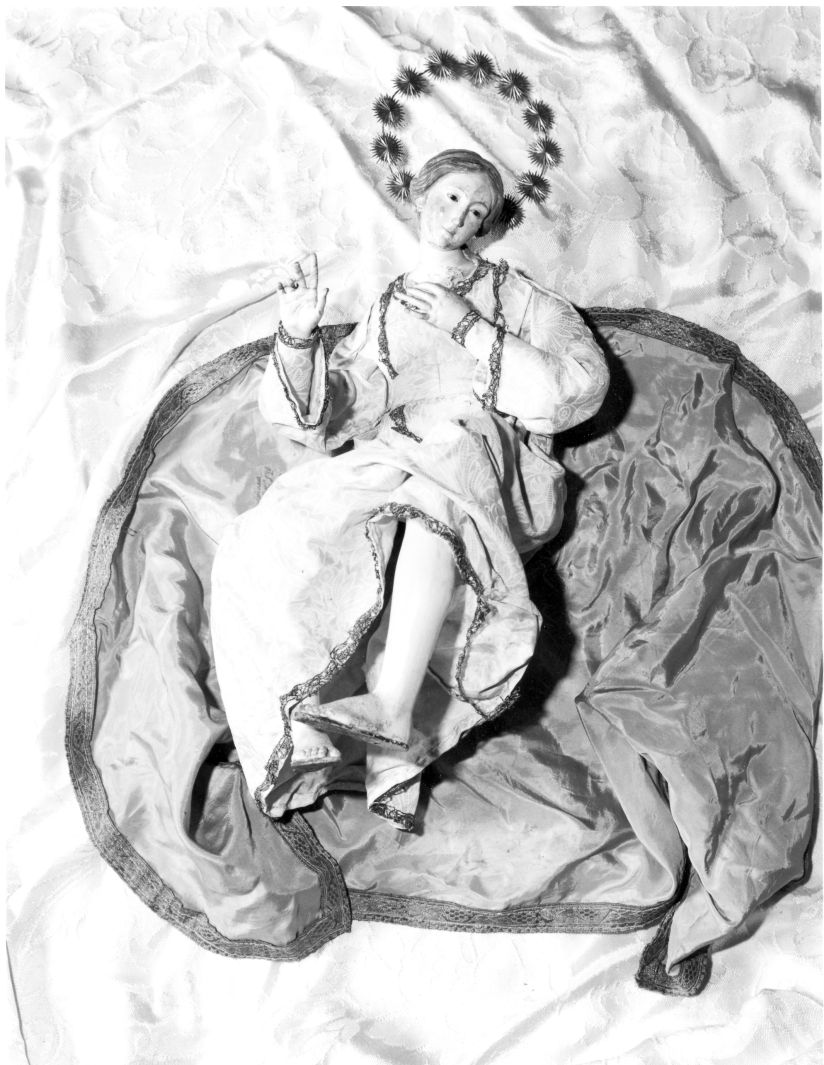 Madonna (statuetta di presepio) - bottega campana (sec. XVIII)