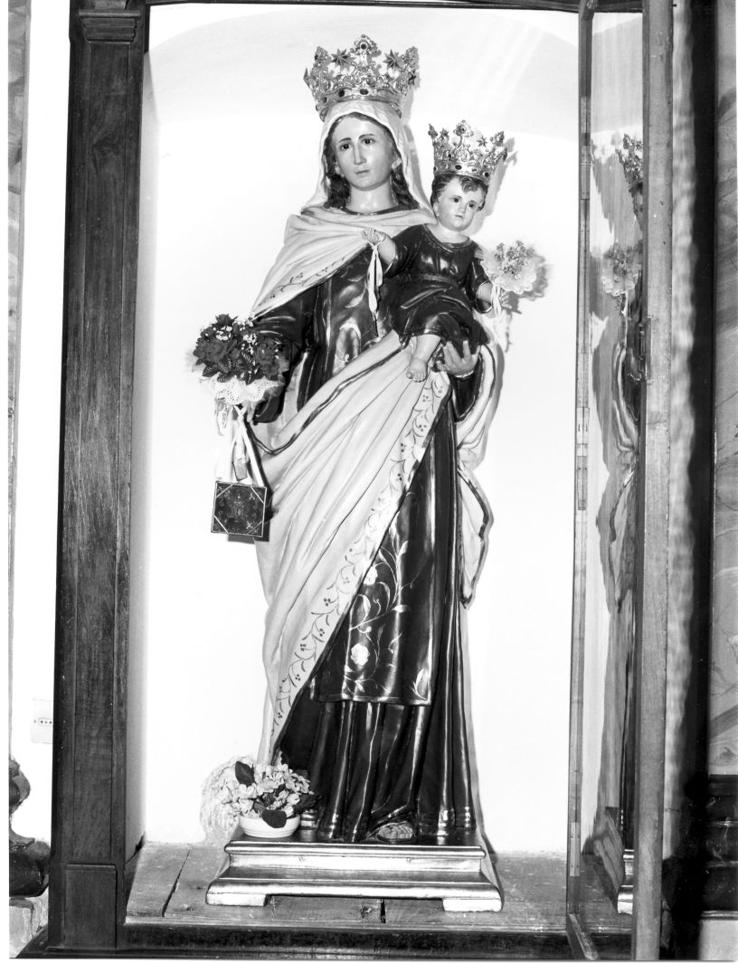 Madonna del Carmelo (statua) - bottega campana (sec. XIX)