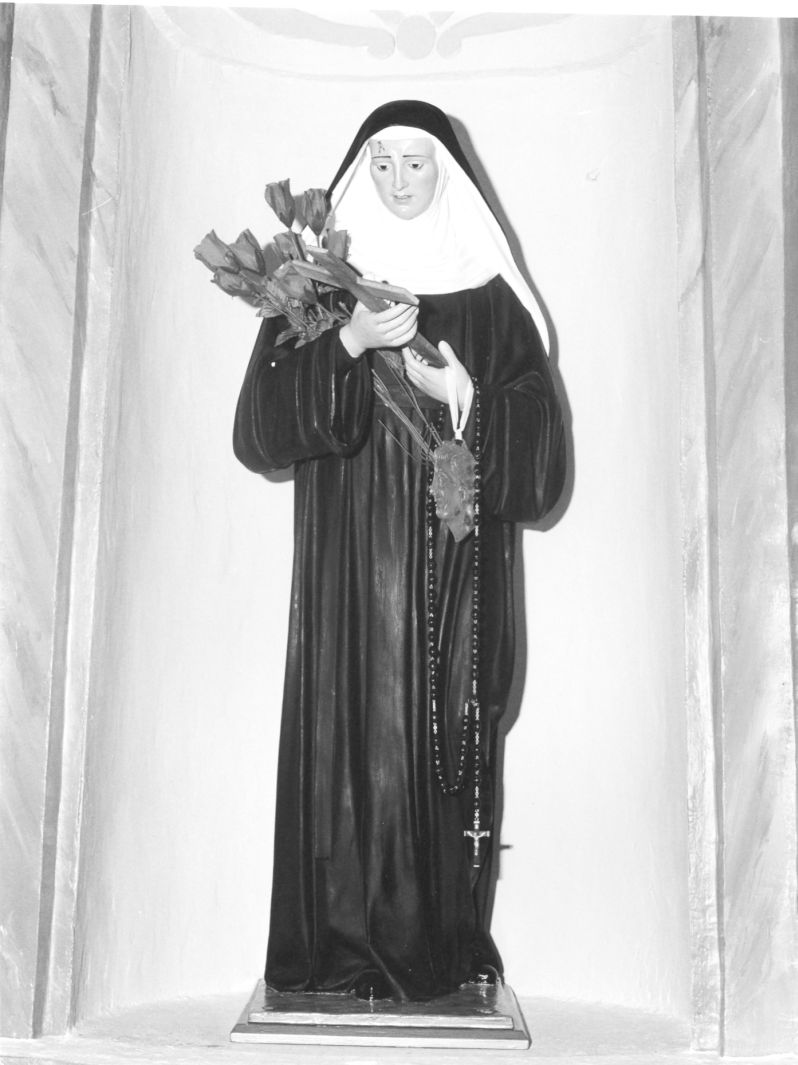 Santa Rita da Cascia (statua) - bottega campana (sec. XIX)