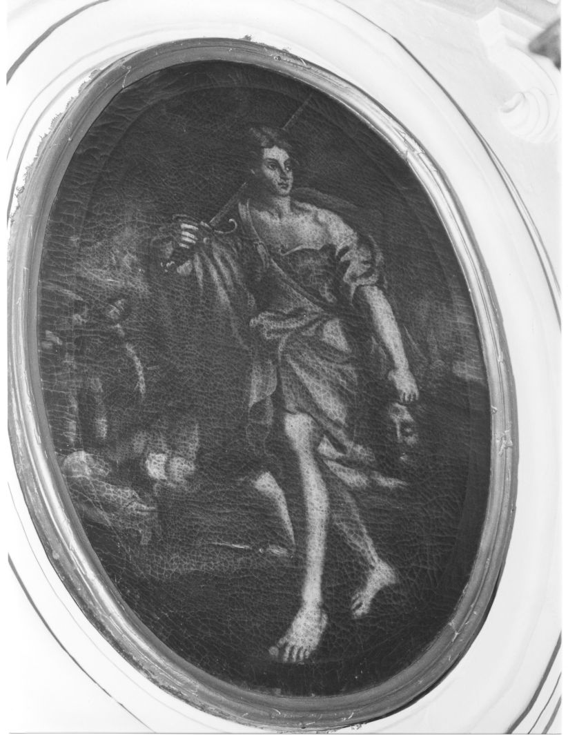 David con la testa di Golia (dipinto) - ambito campano (sec. XIX)