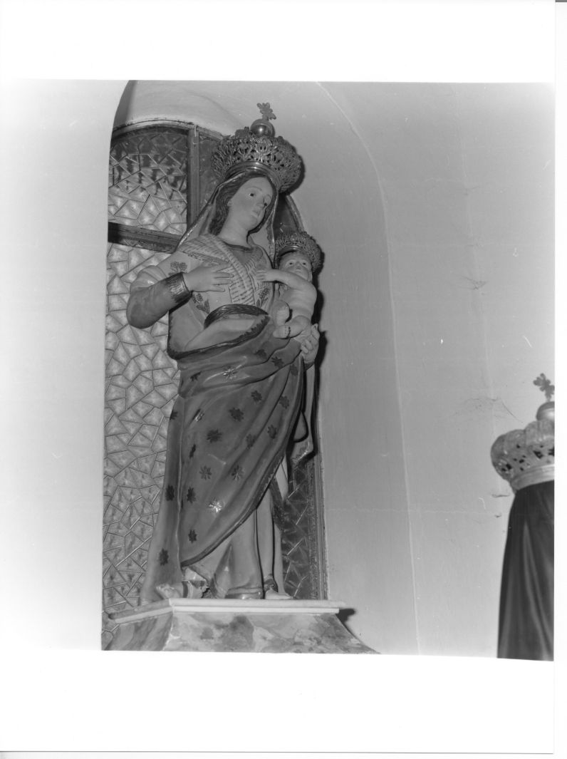 Madonna con Bambino (statua) - bottega napoletana (sec. XIX)