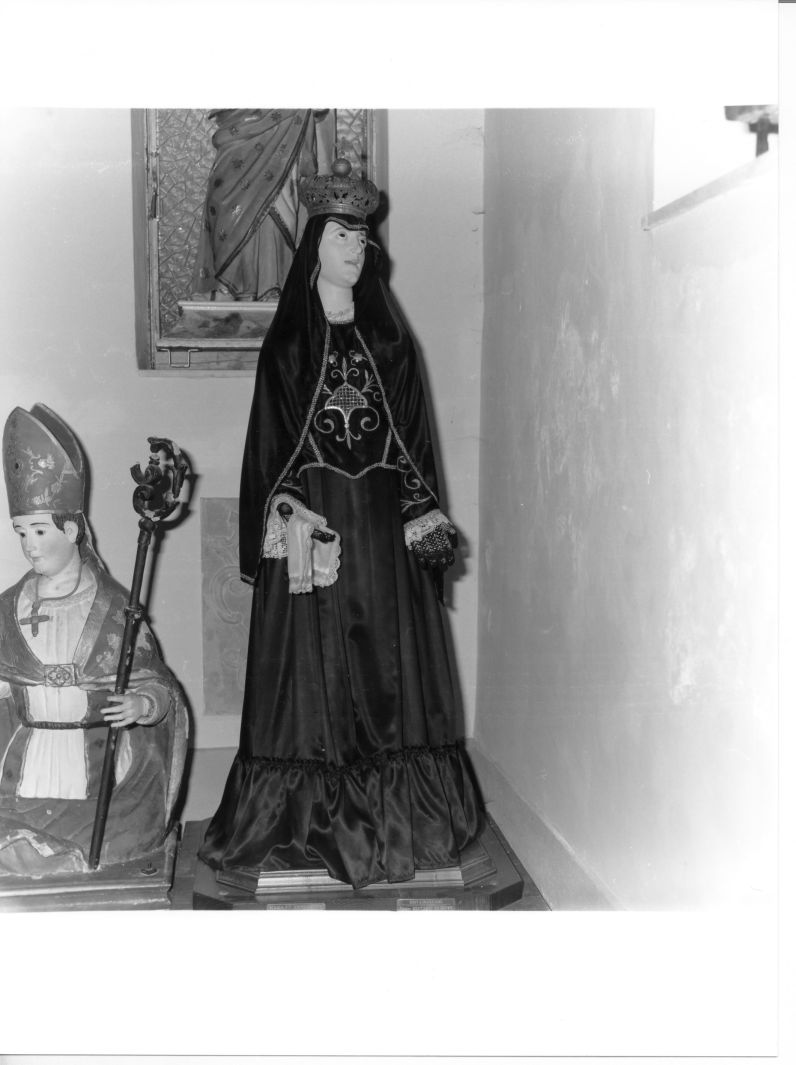 Madonna Addolorata (statua) - bottega Italia meridionale (sec. XIX)