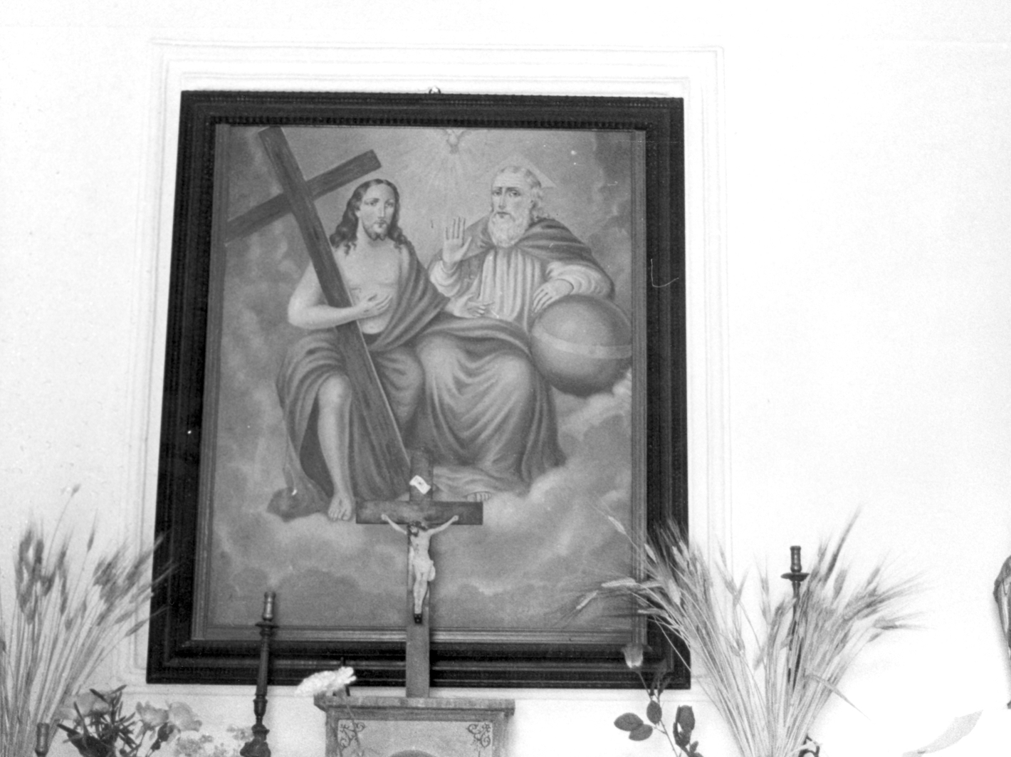 Trinità (dipinto) di Buccino Cossi M (prima metà sec. XX)