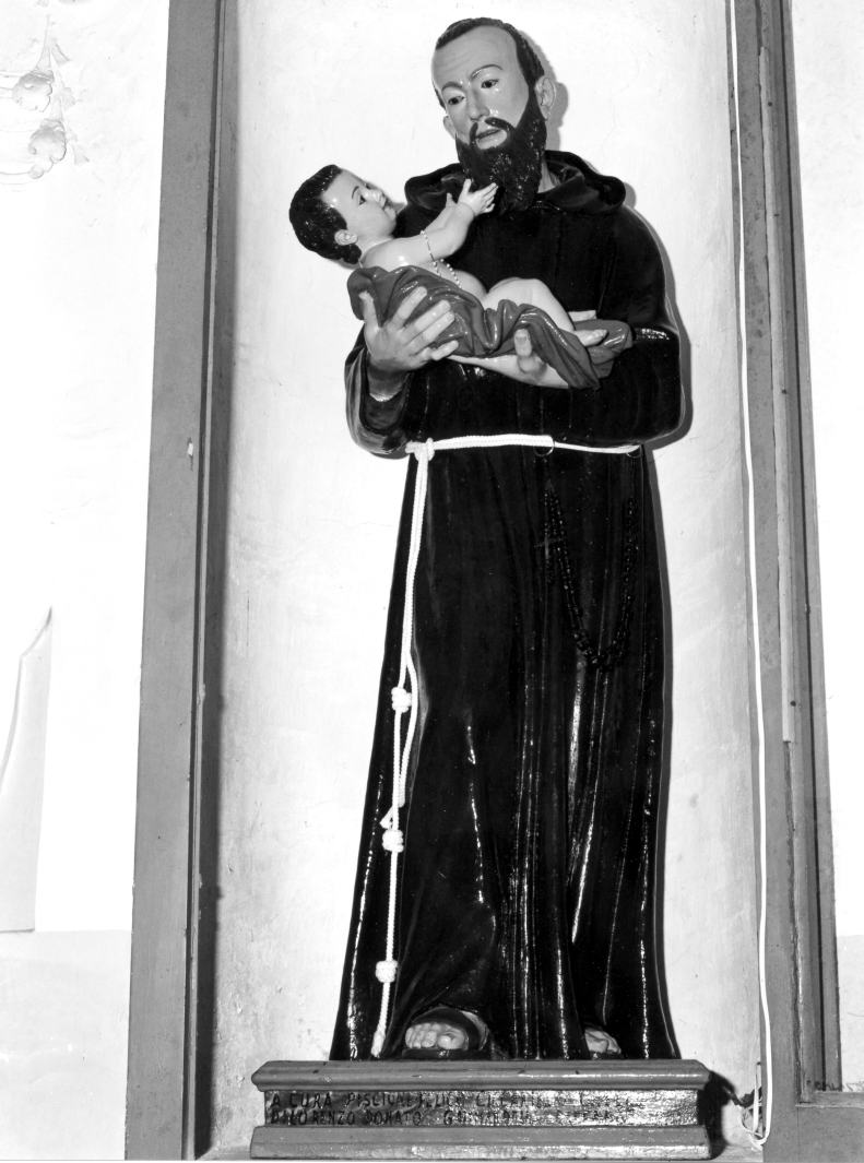 San Felice da Cantalice (statua) - bottega campana (sec. XIX)