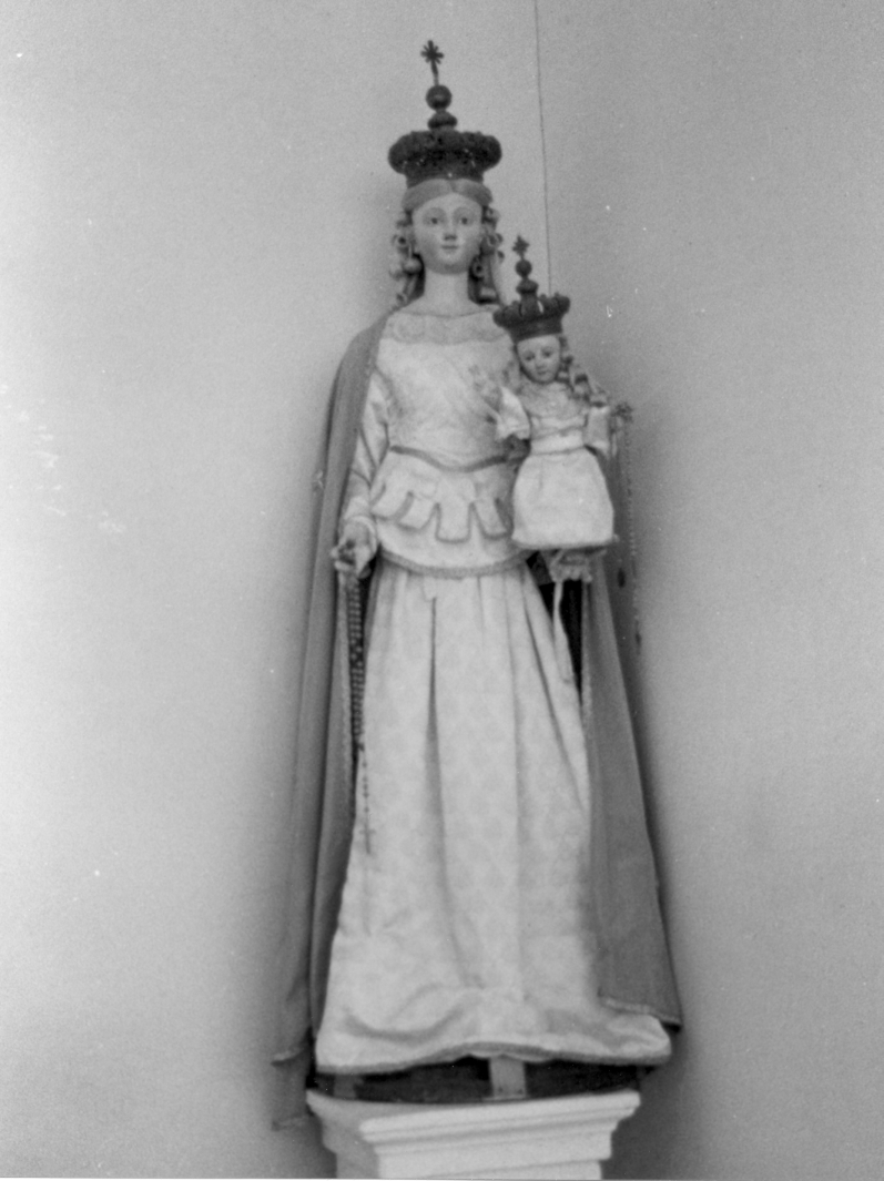 Madonna del Rosario (manichino) - bottega pugliese (inizio sec. XX)