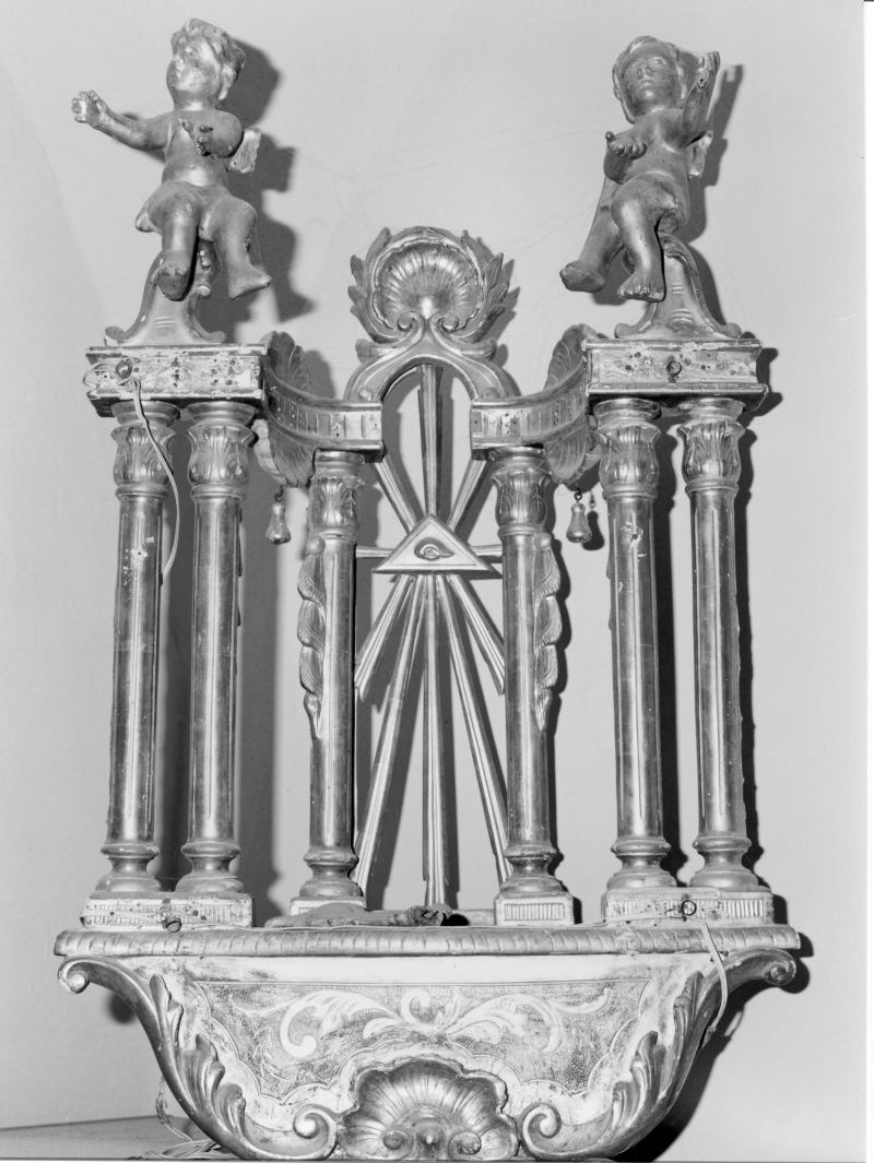 tabernacolo portatile - bottega campana (sec. XIX)