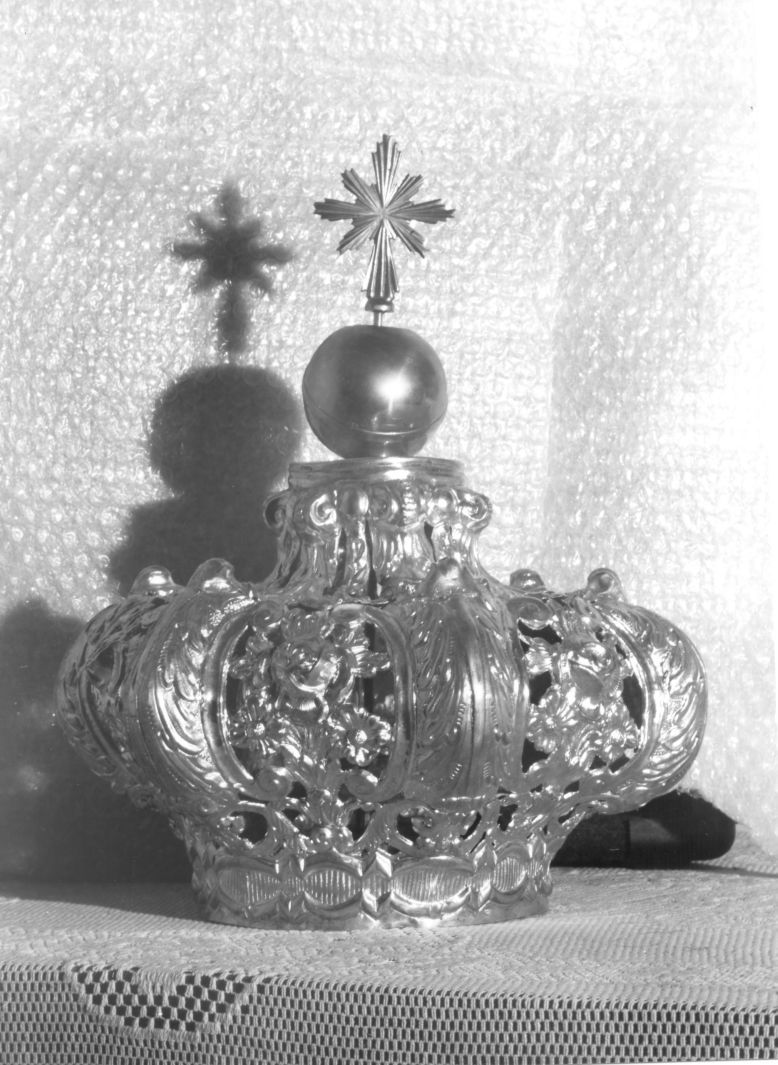 corona da statua - bottega napoletana (seconda metà sec. XIX)