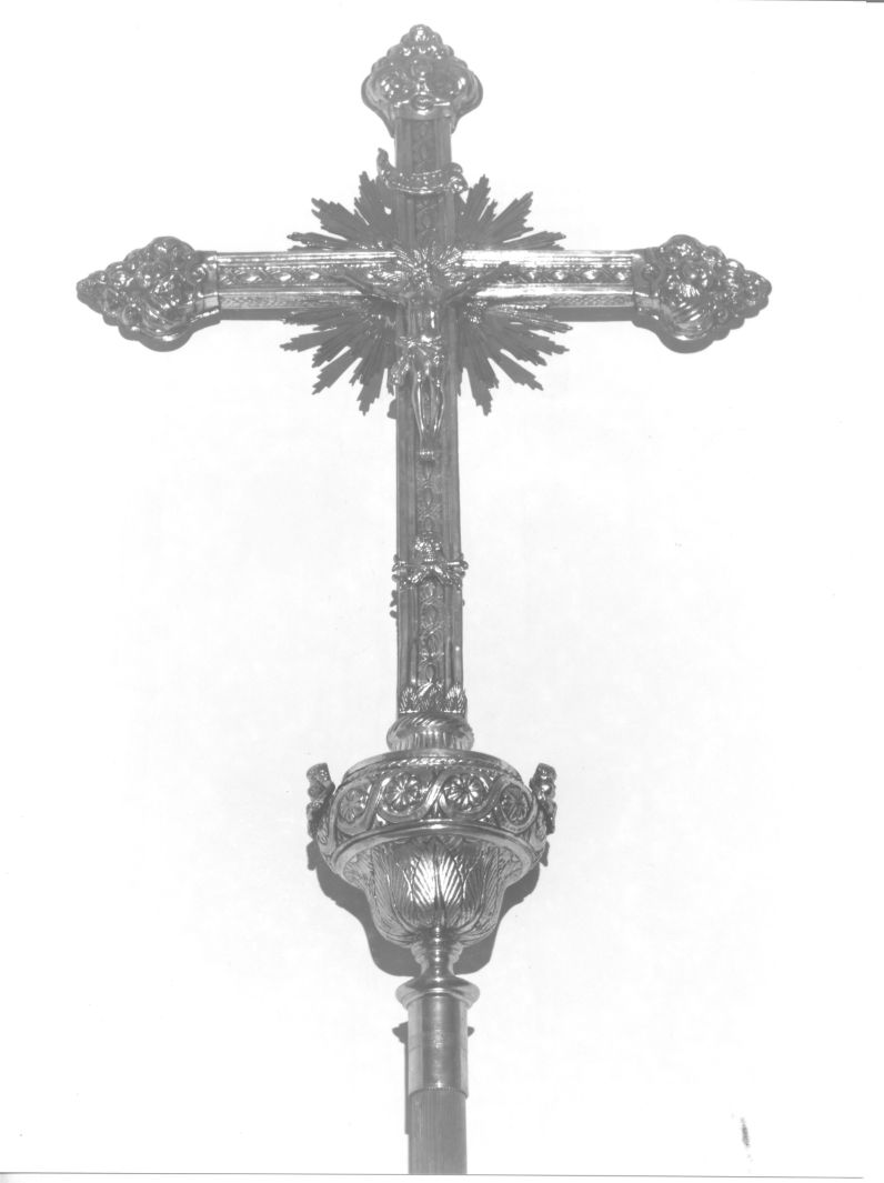 Cristo crocifisso (croce) - bottega Italia meridionale (seconda metà sec. XVIII)