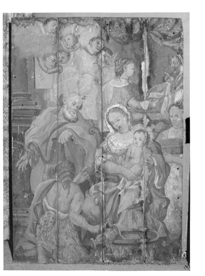 nascita di San Giovanni Battista (dipinto, opera isolata) - ambito lucano (seconda metà sec. XVII)