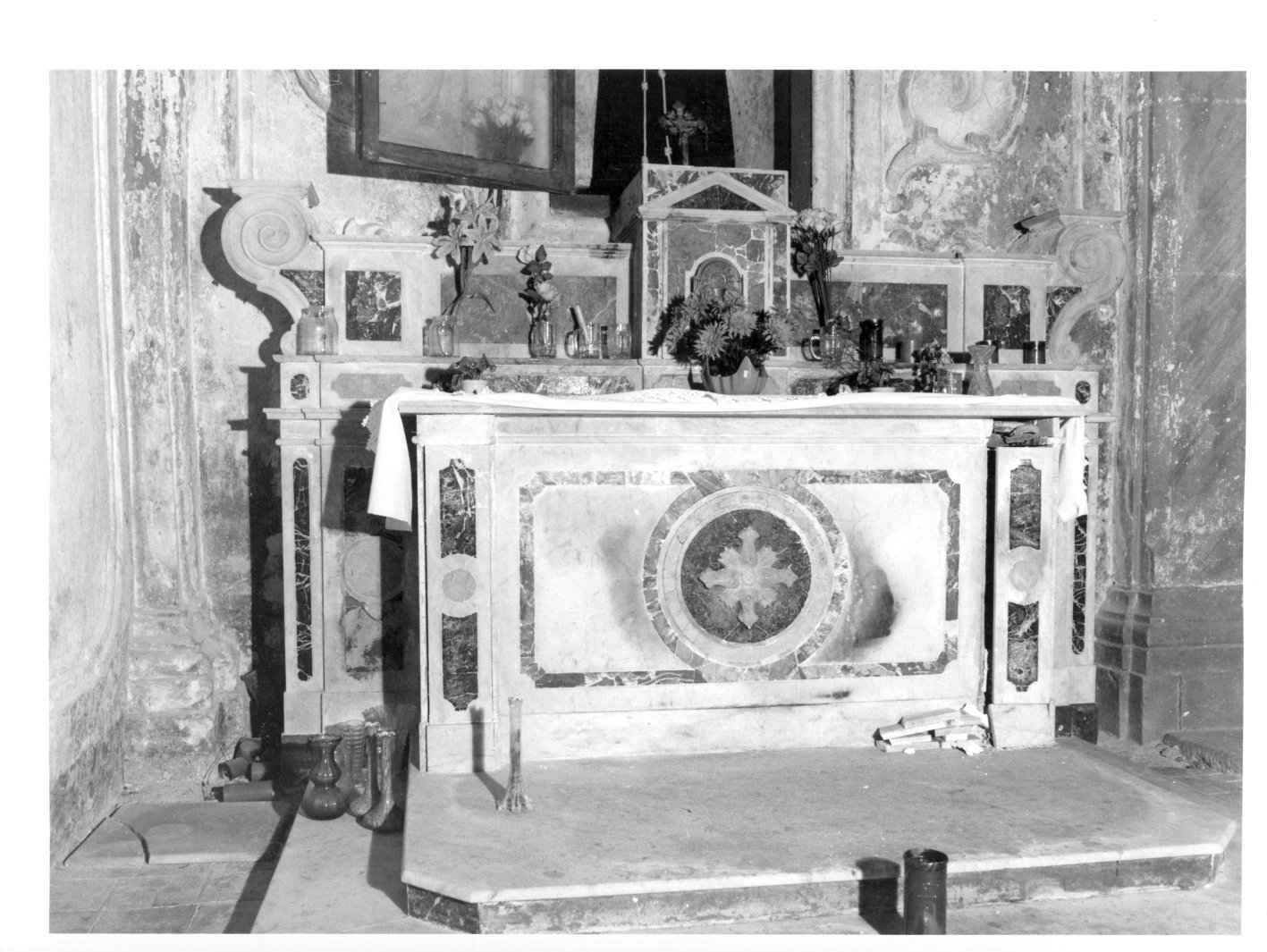 altare, opera isolata - bottega Italia meridionale (fine sec. XIX)
