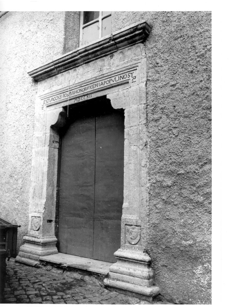 portale - bottega Italia meridionale (sec. XVIII)