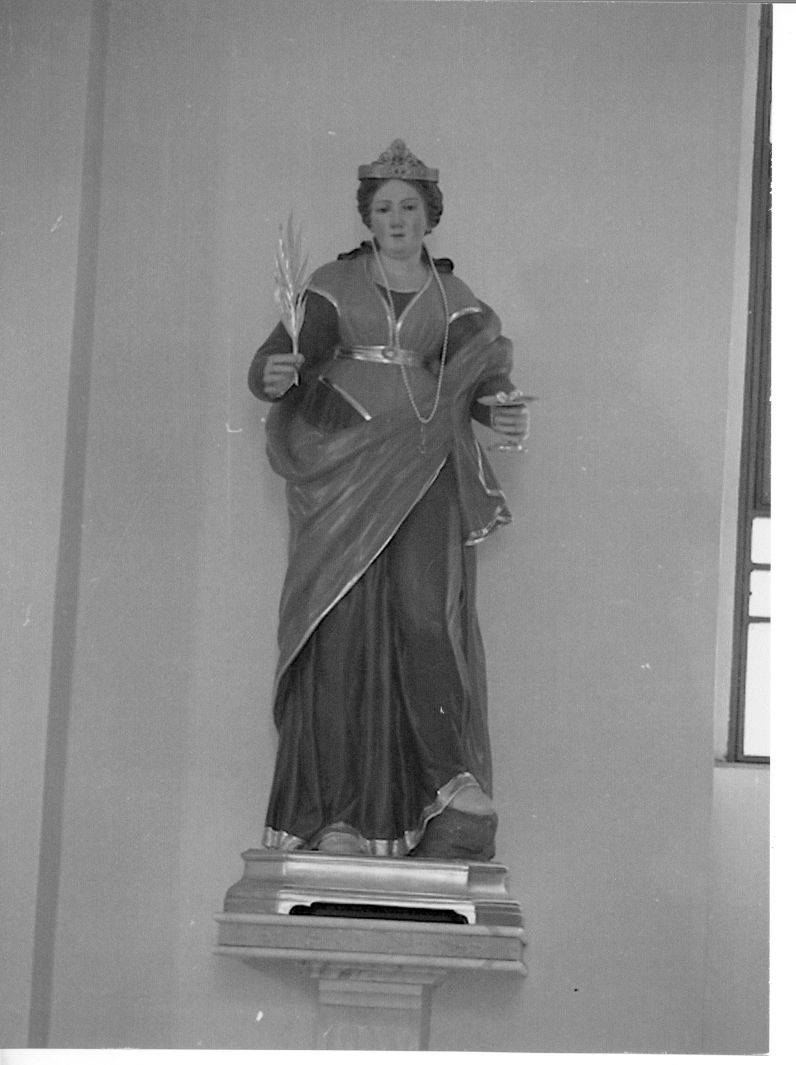 Santa Lucia (statua) - bottega campana (sec. XX)