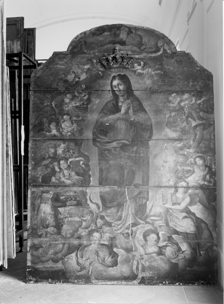 Madonna Immacolata (dipinto) di Peccheneda Nicola (attribuito) (sec. XVI)