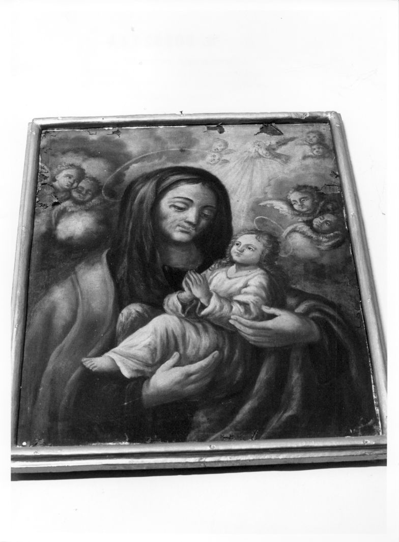Maria Vergine bambina e Sant'Anna (dipinto) - ambito campano (metà sec. XVIII)