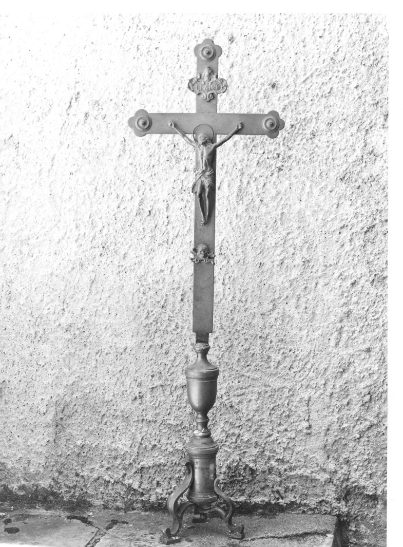 croce d'altare - bottega campana (seconda metà sec. XIX)