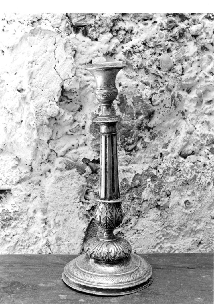 candeliere, serie - bottega napoletana (primo quarto sec. XIX)