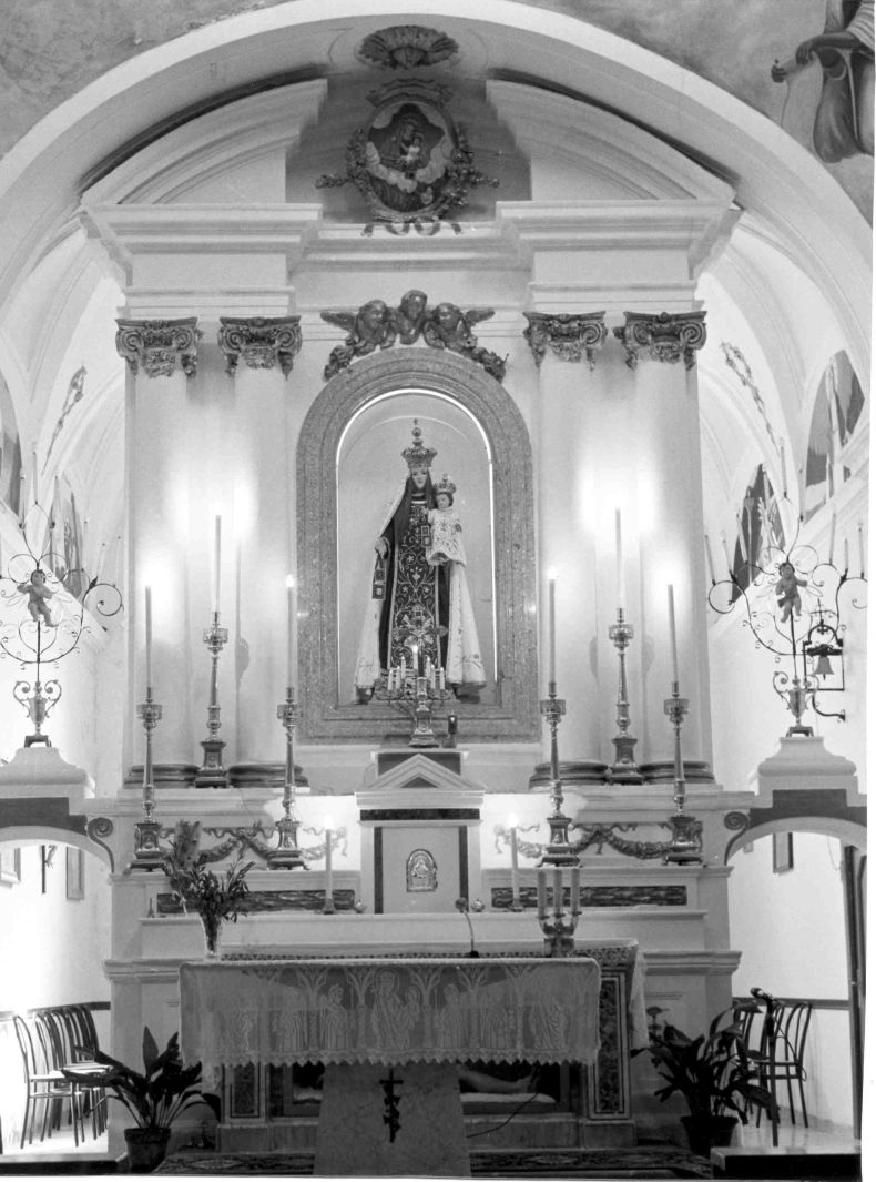 altare maggiore - bottega campana (inizio sec. XX)