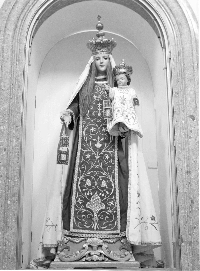 Madonna con Bambino (statua) - bottega irpina (seconda metà sec. XIX)