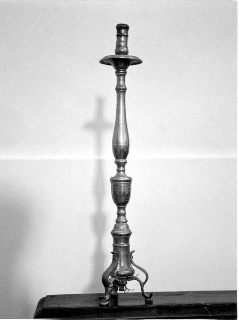 candeliere, serie - bottega napoletana (fine sec. XIX)
