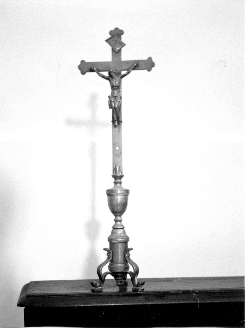 croce d'altare - bottega napoletana (fine sec. XIX)