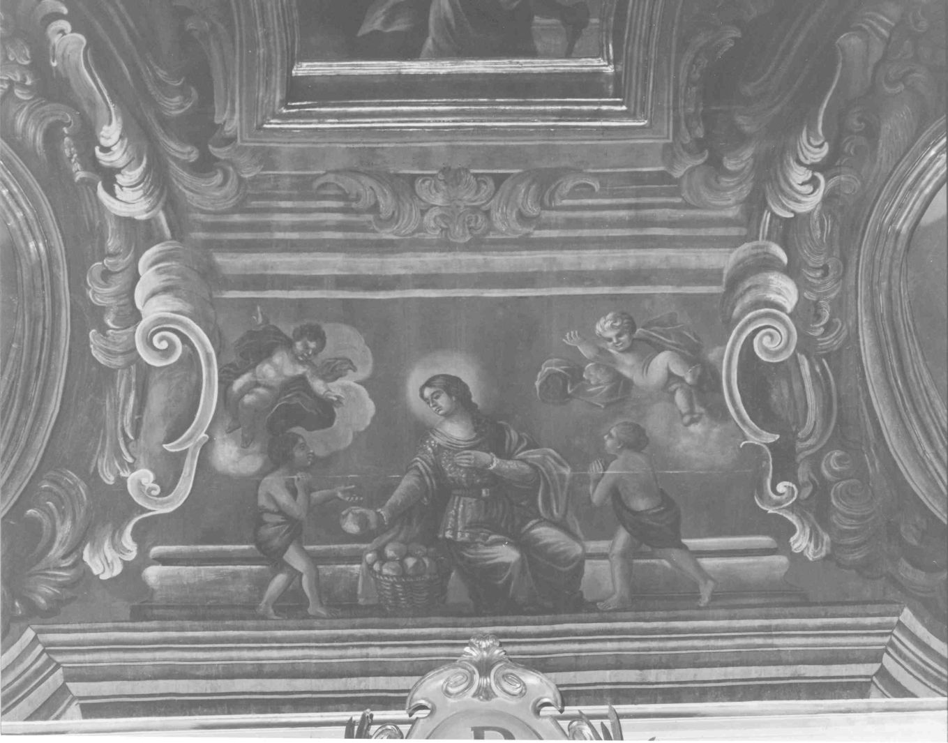 Carità (dipinto, ciclo) di Viralio V (sec. XVIII)