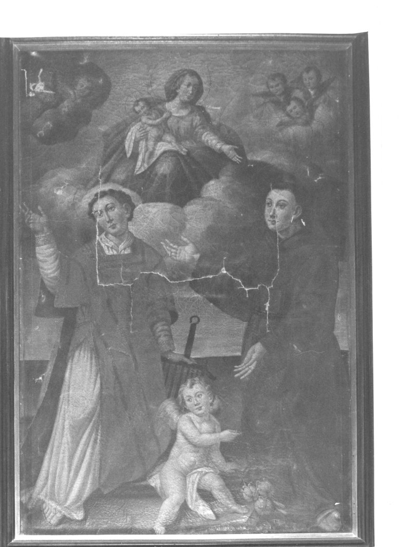 Madonna con Bambino e Santi (dipinto) - ambito lucano (seconda metà sec. XVIII)