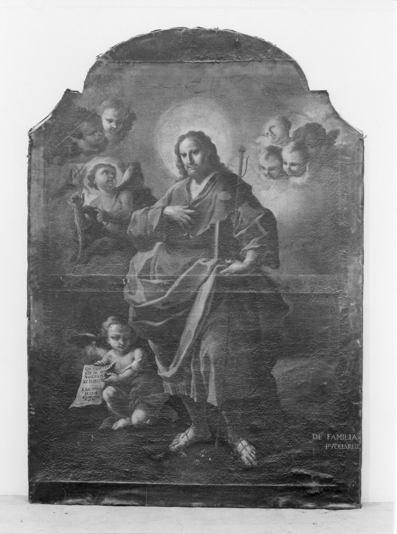 San Giacomo il Maggiore (dipinto) - ambito campano (sec. XVIII)